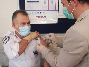تزریق واکسن کرونا ، نیروهای عملیاتی اورژانس تهران