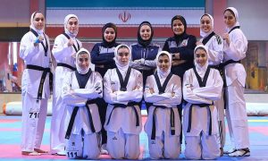 تیم تکواندوی زنان ایران