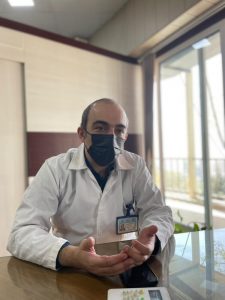 پیام طبرسی ؛ رئیس بخش عفونی بیمارستان مسیح دانشوری