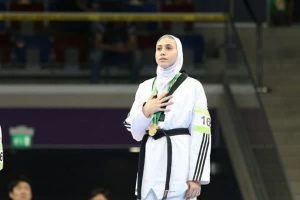 ناهید کیانی عضو تیم ملی تکواندو المپیکی شد