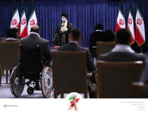 دیدار قهرمانان المپیک و پارالمپیک با رهبر انقلاب