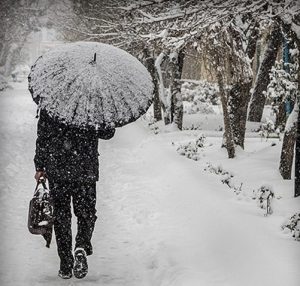 عبور 3 موج برفی از روی کشور در بهمن