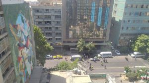 تیراندازی مقابل بنیاد شهید در خیابان طالقانی