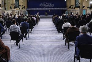 دیدار دست‌اندرکاران و کارگزاران حج با رهبر انقلاب